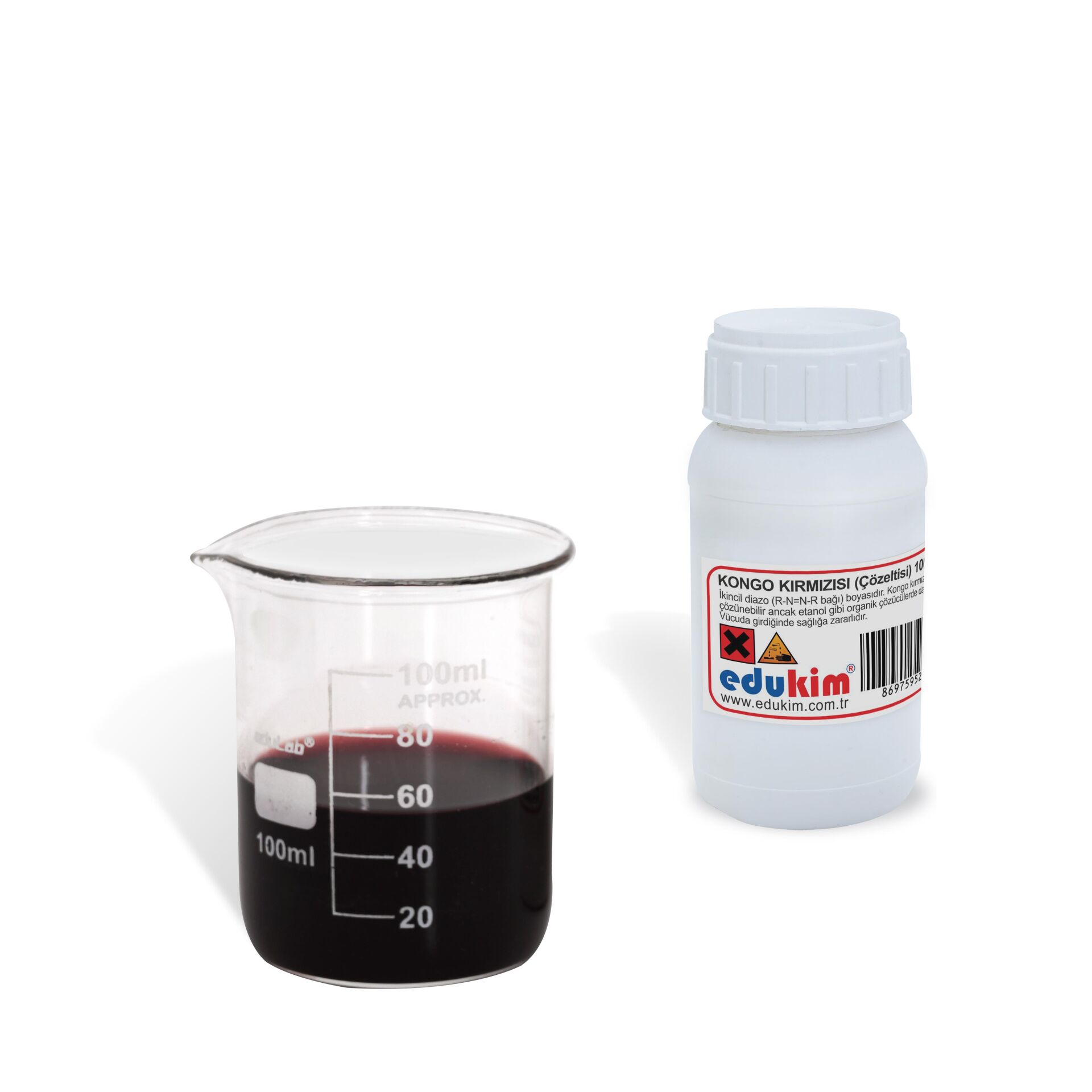 KONGO KIRMIZISI (ÇÖZELTİSİ) 100 ML AMB.