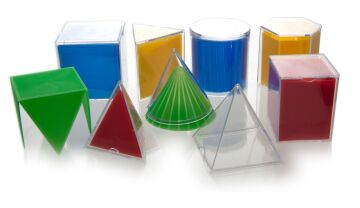 KATLANABİLİR GEOMETRİK ŞEKİLLER 8 PARÇA