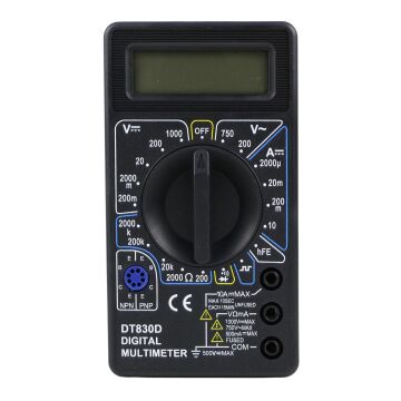 DİJİTAL MULTİMETRE 600 V AC-DC 20 A