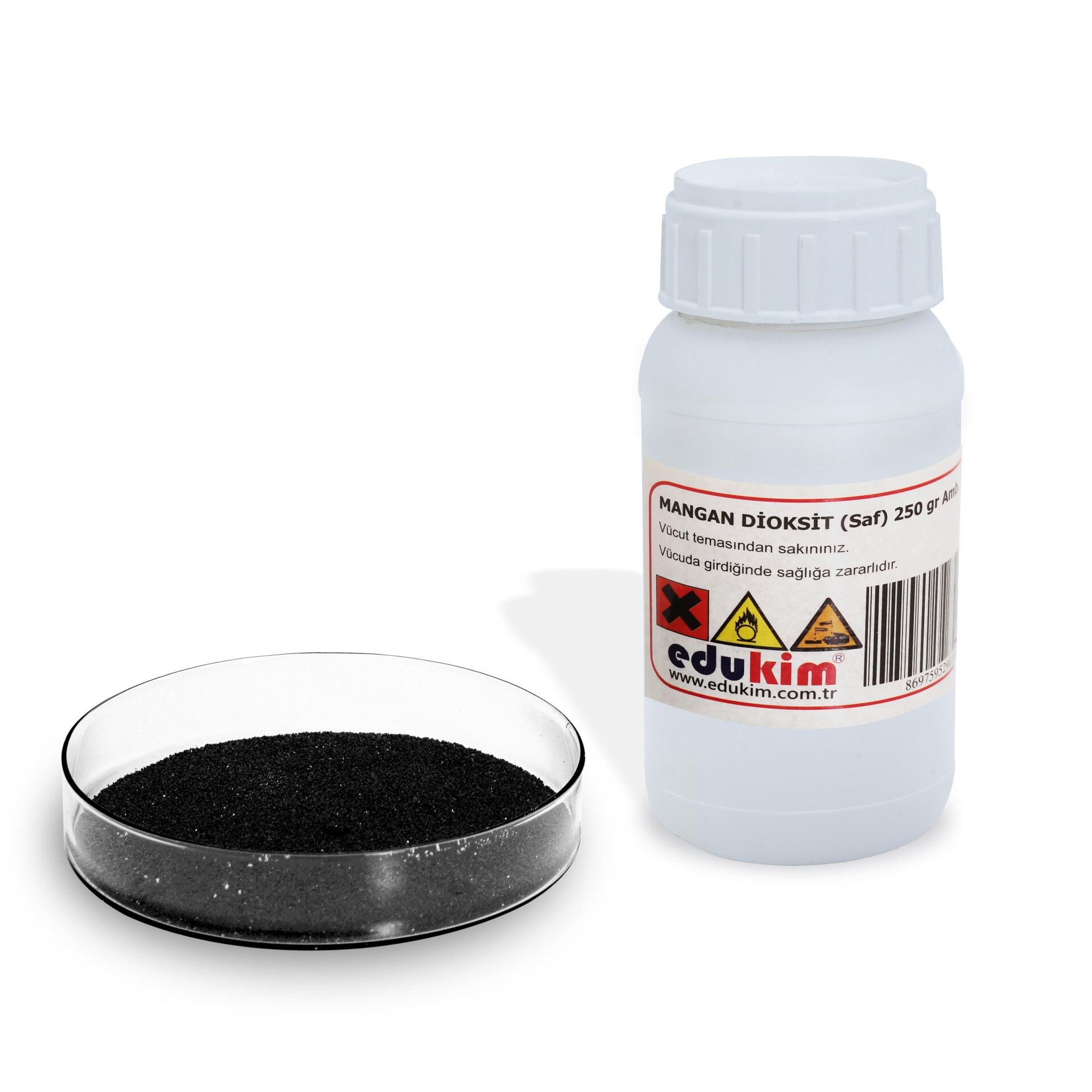 MANGAN DİOKSİT (SAF) 250 GR AMB.