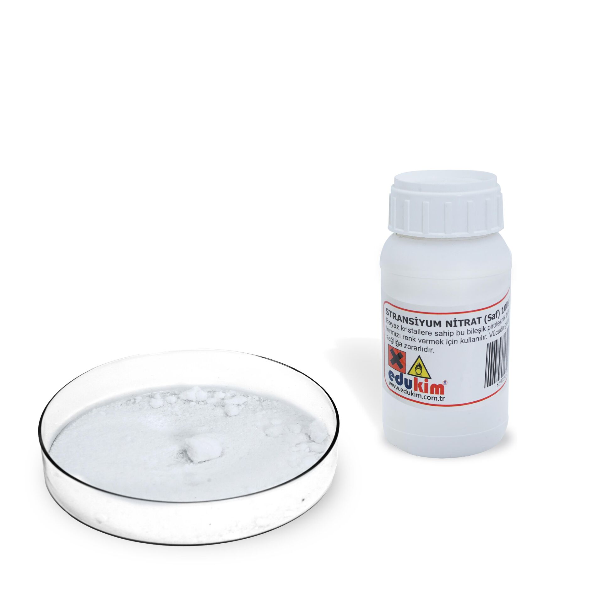 STRANSİYUM NİTRAT (SAF) 100 GR AMB.