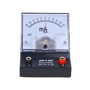 AMPERMETRE (25-0-25 mA)