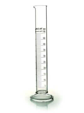 DERECELİ SİLİNDİR (500 ml. 5/1 Böl. Cam) MEZUR
