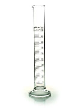 DERECELİ SİLİNDİR (500 ml. 5/1 Böl. Cam) MEZUR