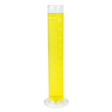 DERECELİ SİLİNDİR (500 ml. 5/1 Böl. Cam) MEZUR