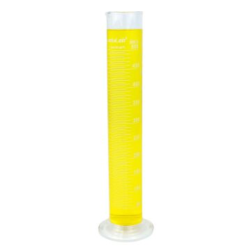 DERECELİ SİLİNDİR (500 ml. 5/1 Böl. Cam) MEZUR
