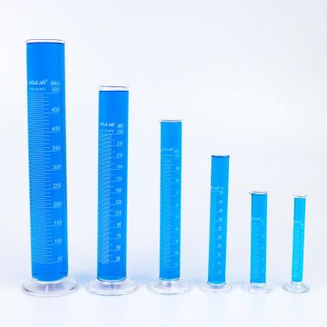 DERECELİ SİLİNDİR (500 ml. 5/1 Böl. Cam) MEZUR