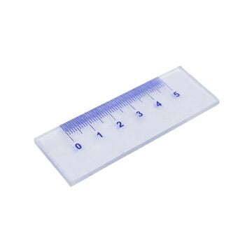CETVEL (5 cm. Saydam Mikroskop için)