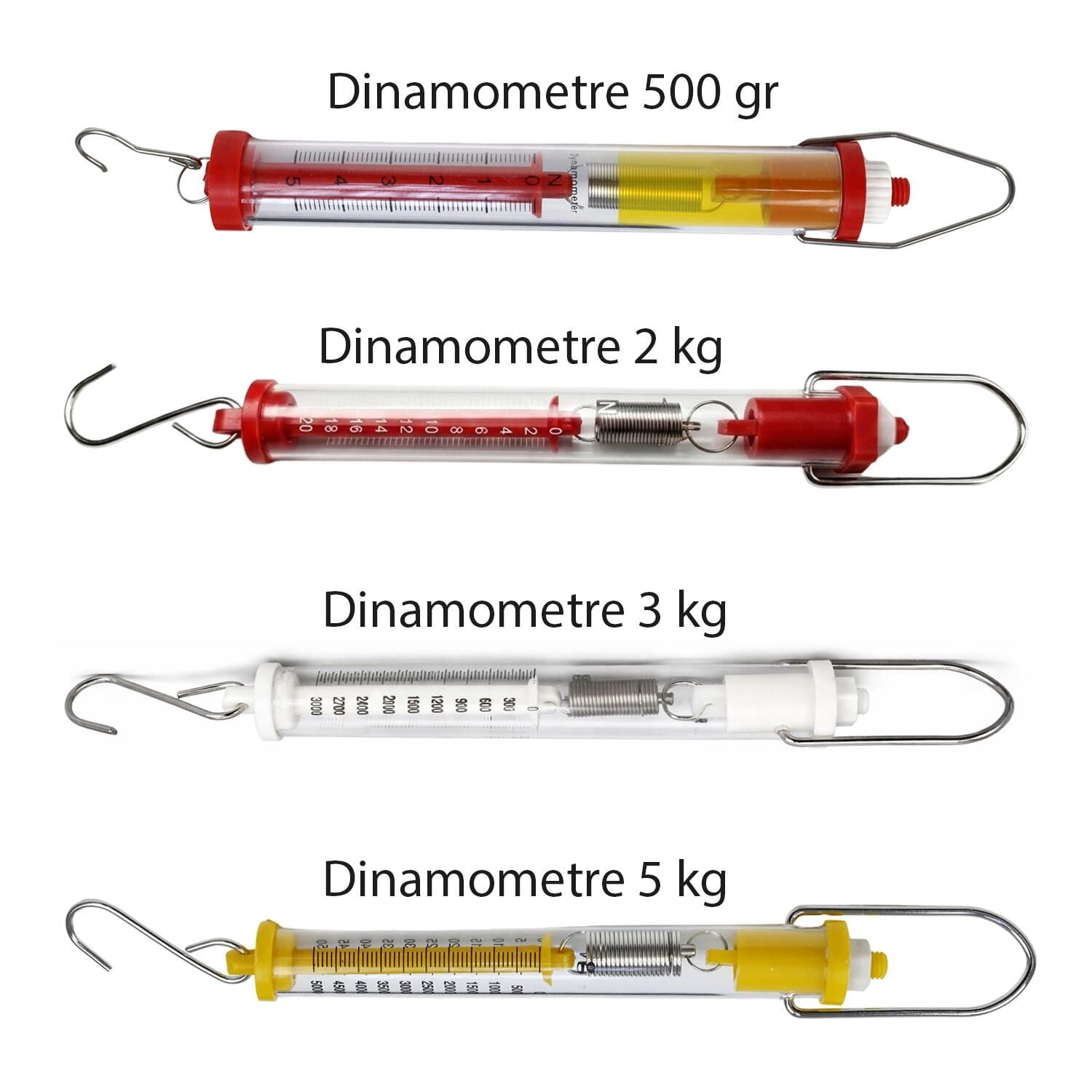 Dinamometre Seti  500gr-2kg-3kg-5kg