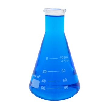 ERLENMAYER (100 ml. Cam)