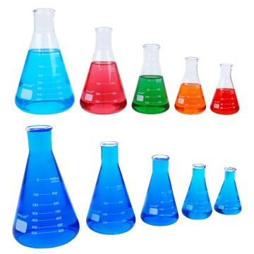 ERLENMAYER (250 ml. Cam)