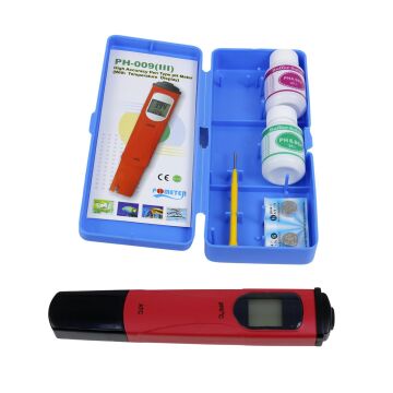 PH METRE (0,1 ph Brm. ayarlı, Cam elekt. ve kalibr. çözeltili)