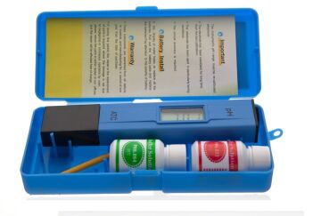 PH METRE (0,1 ph Brm. ayarlı, Cam elekt. ve kalibr. çözeltili)