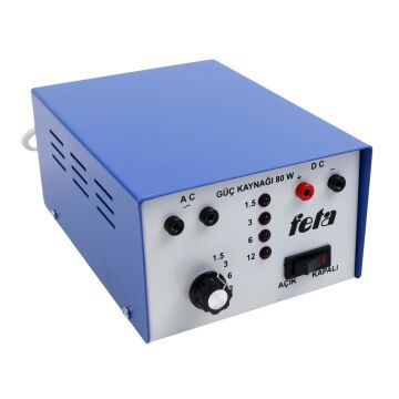 ALÇAK GERİLİM GÜÇ KAYNAĞI 80 W
