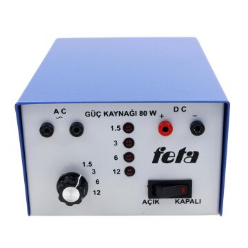 ALÇAK GERİLİM GÜÇ KAYNAĞI 80 W