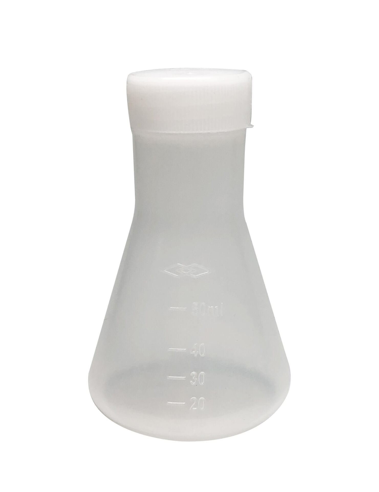 Erlenmayer 50ml. Plastik