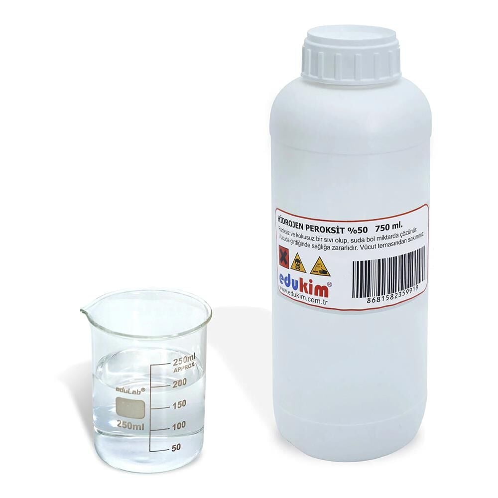 HİDROJEN PEROKSİT %50 750 ml