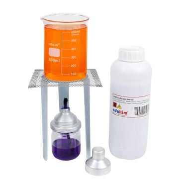 İspirto Ocağı Seti - Laboratuvar Isıtma Seti 7 Parça