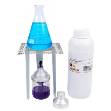 İspirto Ocağı Seti - Laboratuvar Isıtma Seti 7 Parça