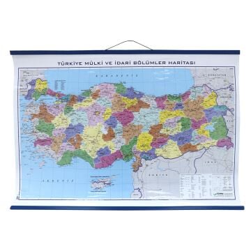 TÜRKİYE SİYASİ HARİTASI (Kaplamalı)