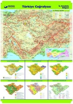 İÇ ANADOLU BÖLGELER HARİTASI