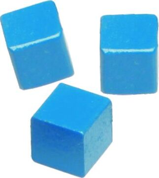 YOĞ. KÜPLERİ (1 CM³ DEMİR, ALÜMİNYUM, AĞAÇ)