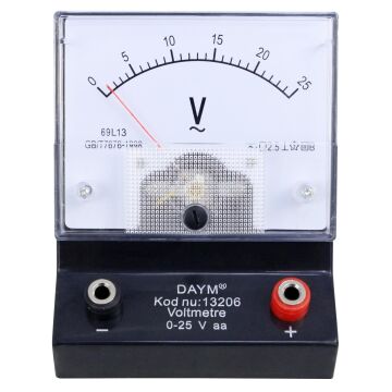 VOLTMETRE(0-25 V AA)