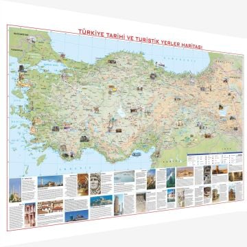 TÜRKİYE TARİHİ VE TURİSTLİK YERLERİ HARİTASI