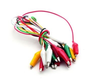 KROKODİLLİ KABLOLAR (40 cm.7'li tk.)