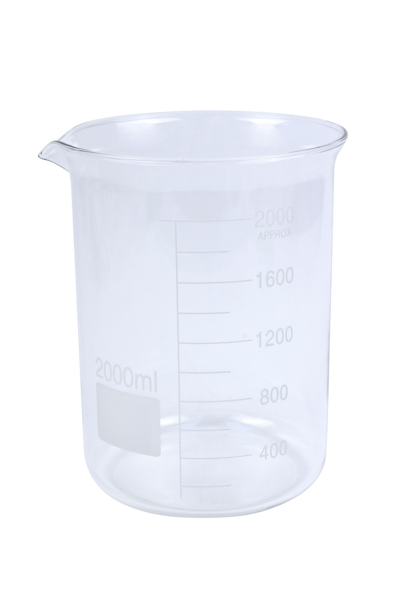 BEHERGLAS (2000 ml. Cam) KISA FORM