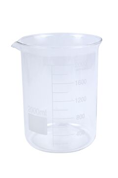 BEHERGLAS (2000 ml. Cam) KISA FORM