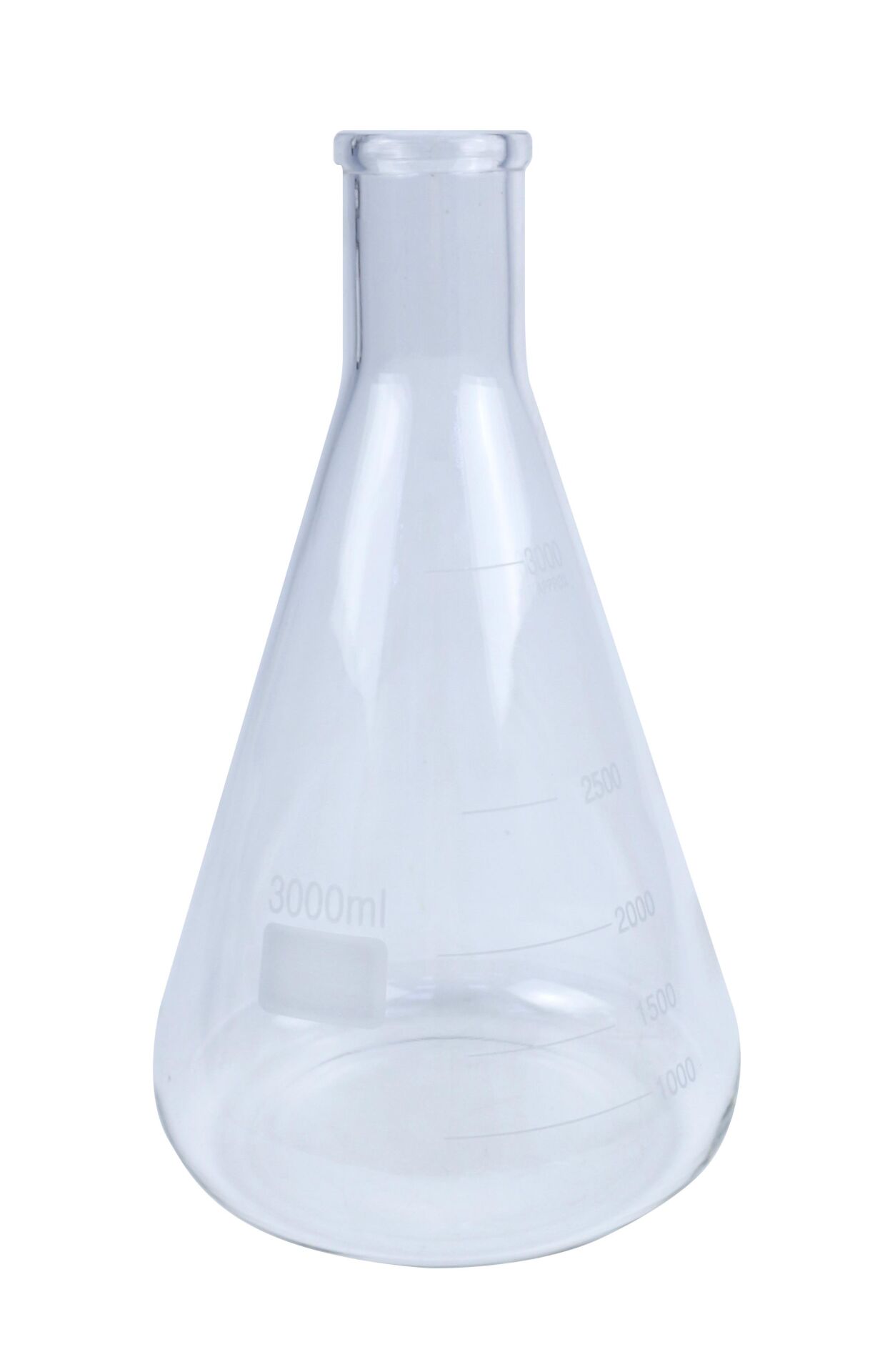 ERLENMAYER (3000 ml. Cam)