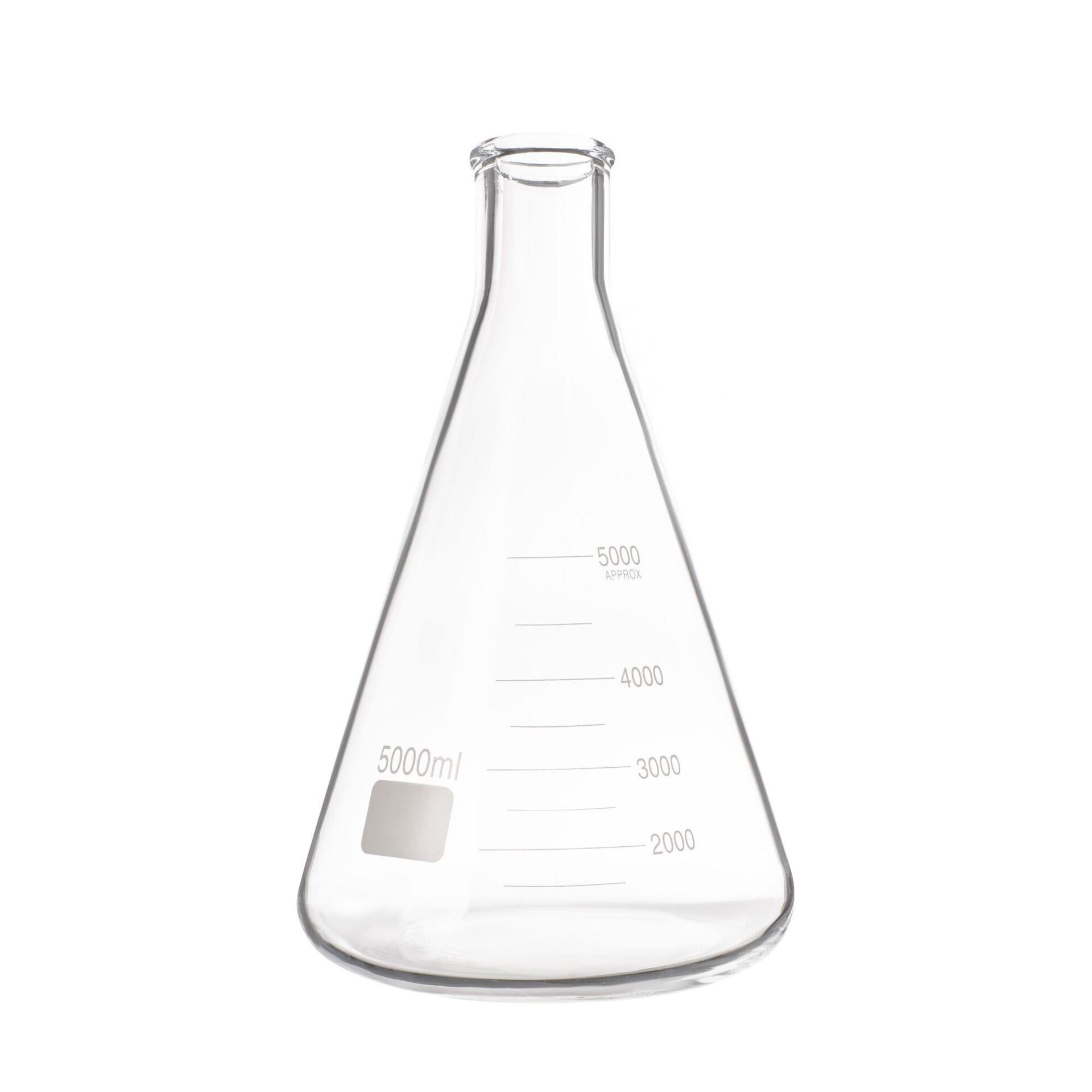 ERLENMAYER (5000 ml. Cam)
