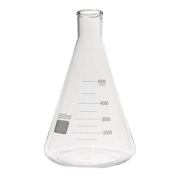 ERLENMAYER (5000 ml. Cam)