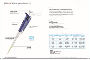 Mikro Pipetler