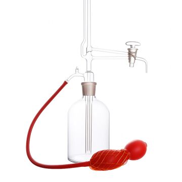 Otomatik Büret 10 ml Cam Musluklu