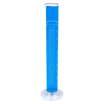 DERECELİ SİLİNDİR (100 ml. 1/1 Böl. Cam) MEZUR