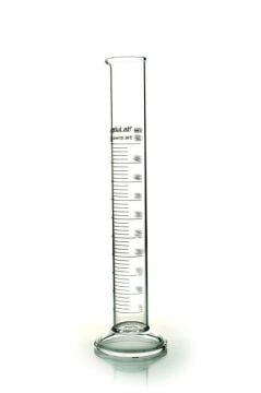 DERECELİ SİLİNDİR (10 ml. 1/2 Böl. Cam) MEZUR